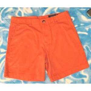 Vineyard Vines Ladies Chino‎ Orange Bermuda Size 31 Island Shorts
